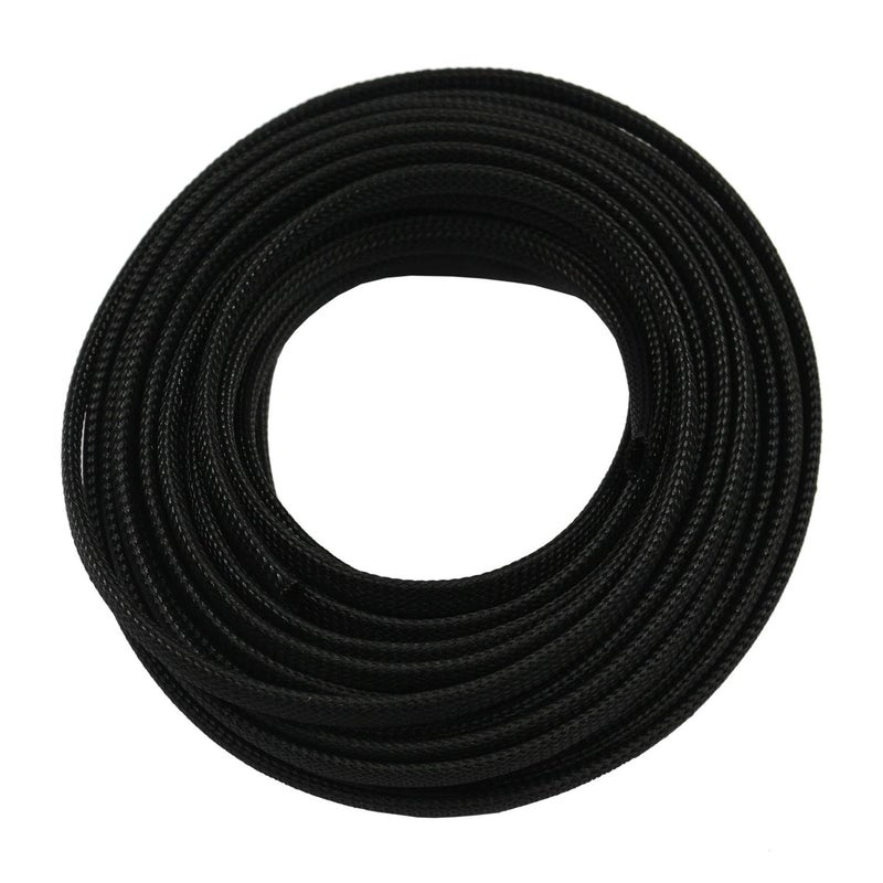 CBAZY 30ft PET Expandable Sleeving Wire Cable Sleeve (1/6", Blue&Black) - Image 3